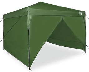 vidaXL Σκηνή Canopy Pop-up Πράσινο 300 x 300 cm ύφασμα