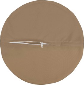 vidaXL Κάλυμμα Μαξιλαριού 2 τμχ. HEERLEN Taupe Ø 30 cm Πολυεστέρας