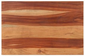 vidaXL Επιφάνεια Τραπεζιού Στρογγυλή 15-16 χιλ. 60x90 εκ. Ξύλο Ακακίας