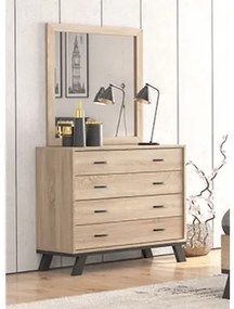 Savvidis Furniture  Τουαλέτα Φ93.5/Y88/B44.5cm No6 Λάττε Μελαμίνη BEST-890028