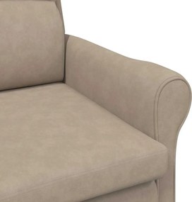 vidaXL Πολυθρόνα Taupe 76 x 94 x 102 εκ. Μικροΐνες
