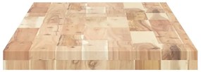 vidaXL Επιφάνεια Νιπτήρα Μπάνιου Ακατέργαστη 160x40x4 εκ. Μασίφ Ακακία
