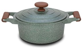 Κατσαρόλα Με Καπάκι Ωmega 10-255-033 28cm Grey Nava 28cm Aluminium