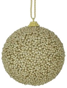 Χριστουγεννιάτικη Μπάλα (Σετ 6Τμχ) 2-70-397-0010 Φ8cm Gold Inart