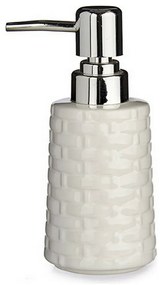 Διανομέας Σαπουνιού Berilo Λευκό Ασημί Κεραμικά 150 ml (x6)