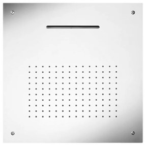 Εντοιχιζόμενη κεφαλή οροφής Dual Flow Temptation-50 x 50 εκ.