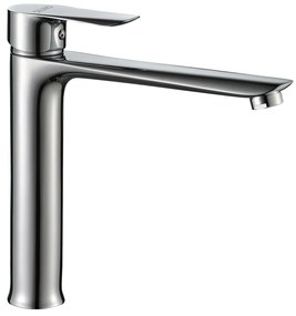 BRUNO μπαταρία νιπτήρα M12569-234C, αναμεικτική, ασημί