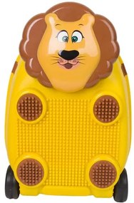 Παιδική Βαλίτσα Zoolittle Trolly Lion με Τουβλάκια