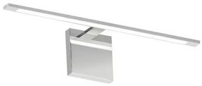Απλίκα Φωτιστικό Μπάνιου LED 14W Νίκελ IP44 3CCT 68cm Arte Illumina Zenglow 144-80528 Eurolamp-144-80528-Νίκελ Ματ 144-80528