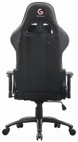 GEMBIRD GAMING CHAIR LEATHER BLACK