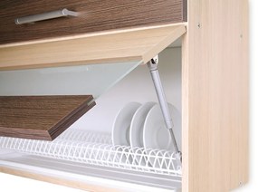 Σετ κουζίνας Mode 128, 240x60cm, Πάγκος, Πλαστικοποιημένη μοριοσανίδα | Epipla1.gr