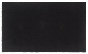 Πατάκι Εισόδου Μαύρο 90 x 150 εκ. Θυσανωτός Κοκοφοίνικας - Μαύρο