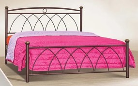 Νο23  Διπλό Μεταλλικό Κρεβάτι 150x200 K11-23-59
