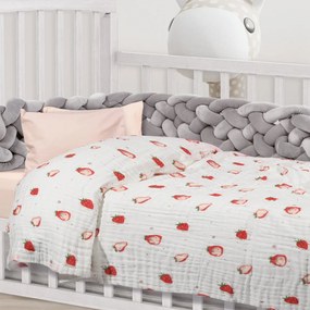 Κουβέρτα Μουσελίνα Αγκαλιάς (80x105) Das  Home Blanket 6621