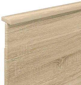 vidaXL Κεφαλάρι Δρύς Sonoma 80 cm Επεξεργασμένο ξύλο