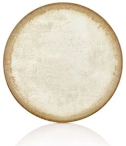 Πιατέλα Πορσελάνης Πίτσας Smooth Ambience Yellow 32εκ. Ν. 4419 - By Bone