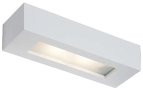 Φωτιστικό Τοίχου - Απλίκα Mack 4072000 W:220XH:60 Ceramic White Viokef Ceramic