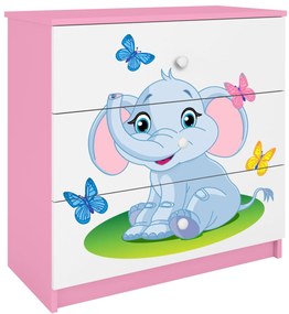 Συρταριέρα Babydreams Cartoon-Roz-Elephant