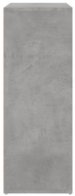 vidaXL Βοηθητικά Ντουλάπια 2 τεμ. Γκρι Σκυρ. 60x31x84 εκ. Επεξ. Ξύλο