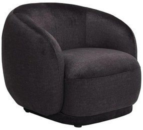 Πολυθρόνα Freya ύφασμα σε ανθρακί απόχρωση 93x87x76εκ 93x87x76 εκ.