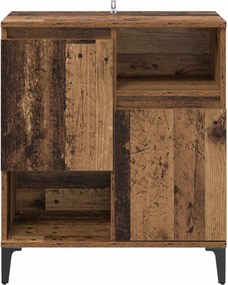 vidaXL Πλαϊνό γραφείο Παλιό ξύλο 60 x 35 x 70 cm Επεξεργασμένο ξύλο
