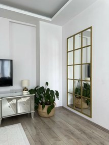 Stewehome Καθρέφτης Σώματος Χρυσό Πλαίσιο Μοντέλο 5-3 180x80 cm