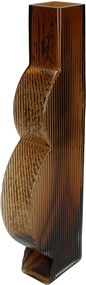 Βάζο ArteLibre Φυσικό Γυαλί 10x5x34.5cm