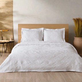 Κουβέρτα Soliman 00 Off White Kentia King Size 260x260cm Βαμβάκι-Πολυέστερ