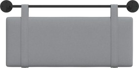 vidaXL Κρεμαστό Κεφαλάρι Ανοιχτό γκρι ύφασμα