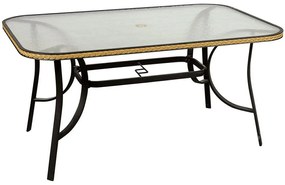 Τραπέζι Παραλ/μο JRR0031-T 85X125X72cm Black