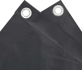 vidaXL Περίφραξη Μπαλκονιού Προστατευτική Ανθρακί 500x75 εκ. από PVC