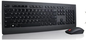 Lenovo 4X30H56796 Professional Wireless Keyboard and Mouse Combo (US)