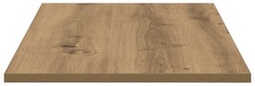 vidaXL Δίσκος Βιβλιοθήκης 4 pcs Καφέ 100 x 40 x 1.5 εκ. Μοριοσανίδα