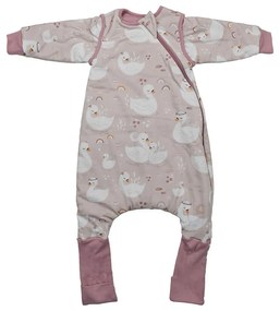Χειμερινός Υπνόσακος Με Πόδια 2.5 Tog Bebe Stars Swan 3149 Ροζ 24-36 Μηνών