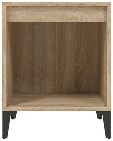 vidaXL Κομοδίνο Sonoma Δρυς 40x35x50 εκ.