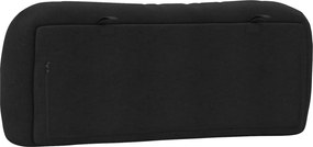 vidaXL Μαξιλάρι για Κεφαλάρι Hvar Μαύρο 100 εκ. Υφασμάτινο