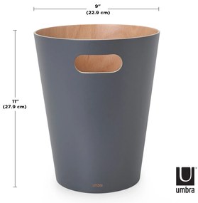 Umbra Καλάθι αχρήστων,ξύλο οξιάς,Woodrow 082780-618