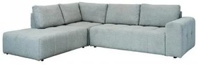 ΚΑΝΑΠΕΣ ΓΩΝΙΑ ΑΡΙΣΤΕΡΗ Fylliana Carmen MINT ΥΦΑΣΜΑ 304x242x89εκ 831-225-988