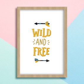 Παιδικό Πόστερ Wild &amp; Free KD214 21x30cm Εκτύπωση Πόστερ (χωρίς κάδρο)