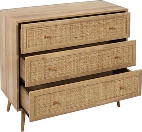 ΚΟΝΣΌΛΕΣ &amp; ΜΠΟΥΦΈΔΕΣ (ΈΠΙΠΛΑ ΕΙΣΌΔΟΥ) BALI 3-DRAWER CHEST A1/M1 HD7455