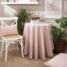 Ροτόντα Prado 06 Pink Teoran Διάμετρος 180cm Φ180 Cotton-Polyester