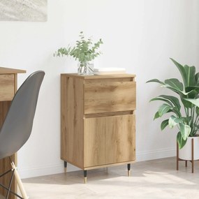 vidaXL Πλαϊνό γραφείο Artisan Oak 40 x 35 x 70 εκ.
