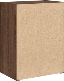 vidaXL Βιβλιοθήκη Καφέ Δρυς 40x24x52 εκ. από Επεξεργασμένο Ξύλο