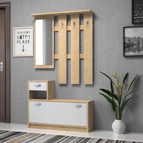 ΕΠΙΠΛΟ ΕΙΣΟΔΟΥ RAYNOLD MEGAPAP ΧΡΩΜΑ ΦΥΣΙΚΟ - ΛΕΥΚΟ 100X30X180ΕΚ.