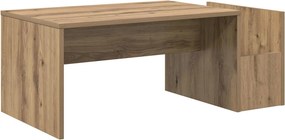 vidaXL Τραπεζάκι σαλονιού Artisan Oak 90 x 45 x 35 cm