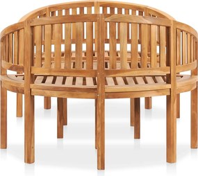 VidaXL Σετ Σαλονιού Κήπου 3 τεμ. από Ξύλο Teak