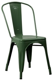 Καρέκλα RELIX Πράσινο Μέταλλο 44x49x84cm