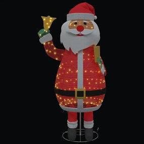 vidaXL Άγιος Βασίλης Χριστουγέννων Θερμό λευκό 100 x 180 cm ύφασμα