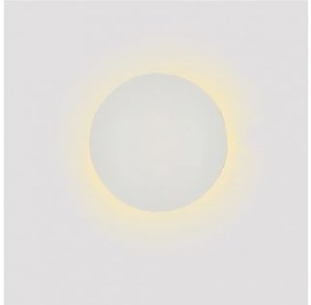 Απλίκα Φωτιστικό Τοίχου LED 8W IP20 3000K Λευκό 43052-White Inlight-43052-White-Λευκό 43052-White