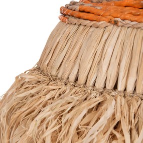 Φωτιστικό Οροφής SIFO C4714 Ίνες Sisal &amp; Μπανάνας Φυσικό - Mix Φ35x45Υ εκ. 35x35x45 εκ.